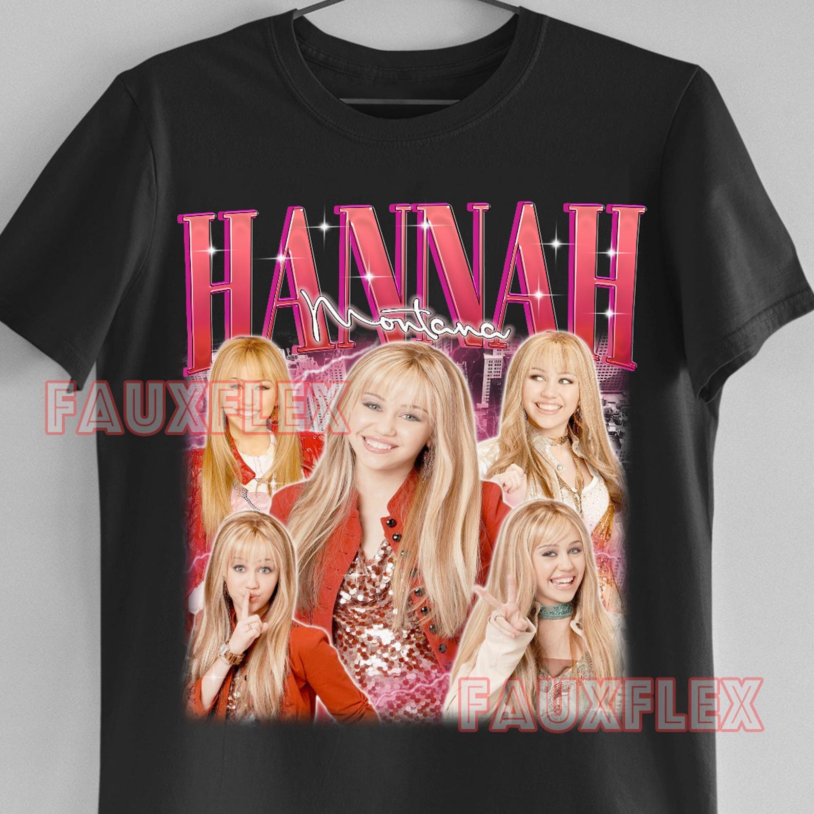 HANNAH MONTANA Shirt, Hannah Montana Retro T-Shirt, Hannah Montana Vintage Fan Tees, Hannah Montana Kids Tee, Hannah Montana Merch Gift L