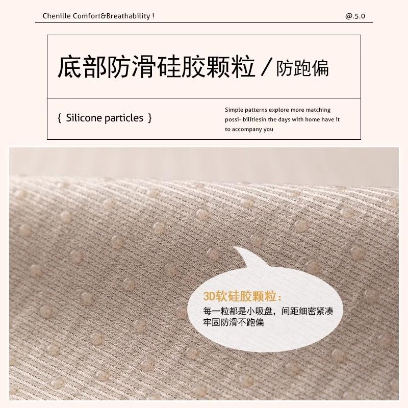 Sofa Cushion Couch Covers Living Room Non-Slip Armrest Sofa Cushion Mat  Spring Universal Chenille Sofa Slipcover 5-Colors