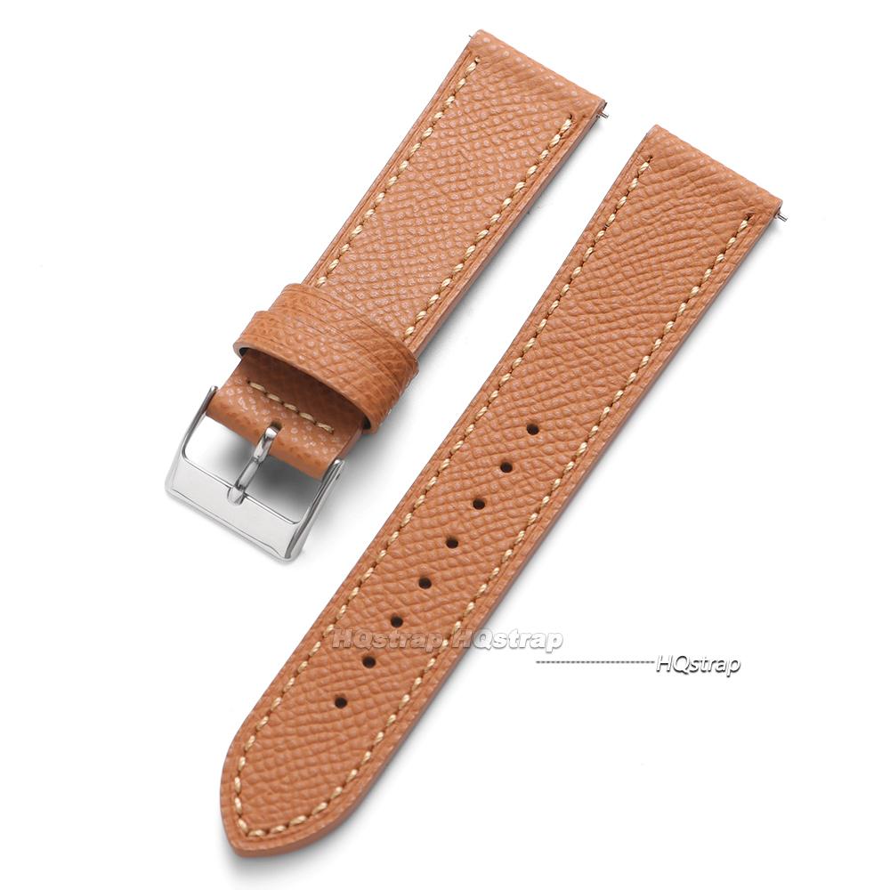 Cowhide Leather Watch Strap Vintage Handmade Wristbelt for Seiko for Omega Bracelet 18mm 19mm 20mm 22mm Quick Release Watchband