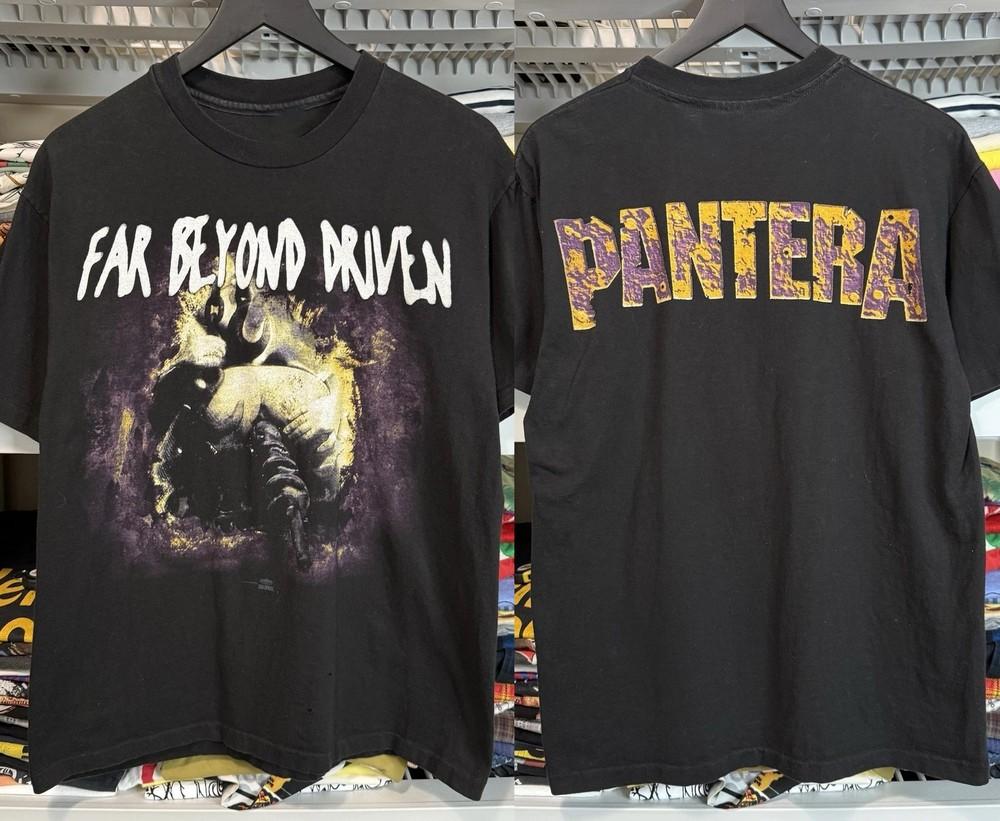 

1Pantera Far Beyond Driven Футболка S-5XL 1994 Тур Концерт Метал Comfort Colors Унісекс Футболка XXL