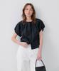 NOTIA Mono Puff Blouse - Black