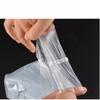 Environmentally Friendly PE White Plastic Bag Food Grade Fruit Bags  Convenient Food Grade Disposable Packaging Bag for Household and Commercial Use