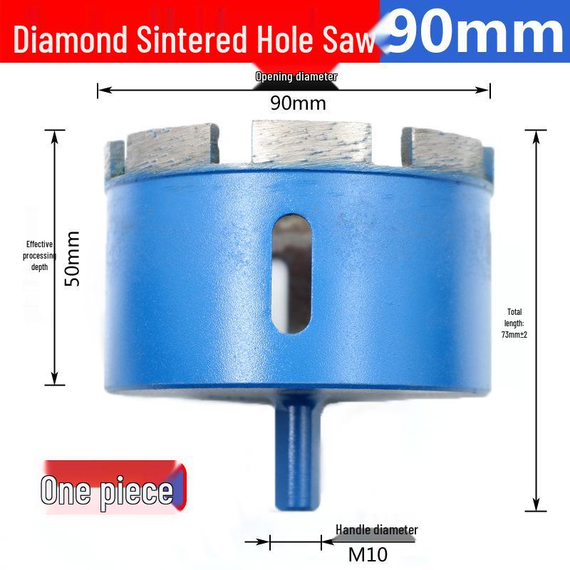 Diamantbeschichtete Lochsäge für Marmor, Granit, Stein, Fliesen und Glas