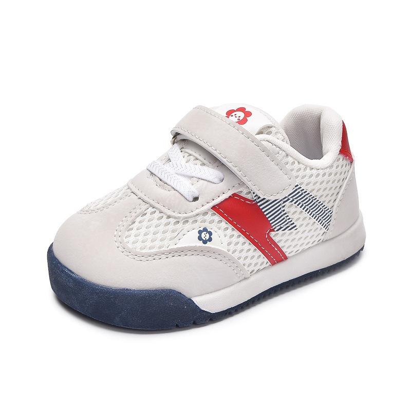

Girls Sports Shoes Lightweight Soft Sole Kids Running Shoes Mesh Breathable 2025 Summer Children Princess Sneaker Sweet Non-slip 21 синій