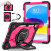 Rugged Armor Kids Case For iPad 10th Air 5 4 10.9 Air 11 13 10.2 8th 9th 9.7 Generation Tablet Stand Shockproof Cover