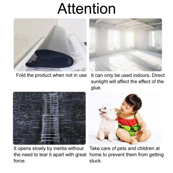 Large Sticky Mouse Trap Non-Toxic Adhesive Rodent Trap Mess-free Rat Trap for Effective Rat Control Home Garden Indoor Outdoor Use