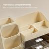 Hblife Cosmetic Makeup Cosmetic Storage Makeup Storage Cosmetic Storage Box with Dividers and Small Organizer for Nail and Eyeshadow Palettes Box,