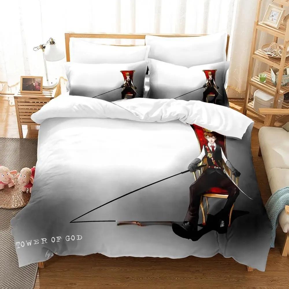 Tower Of God Bedding Set Single Twin Full Queen King Size Bed Set Adult Kid Bedroom Duvet Cover Sets 3d Print Anime