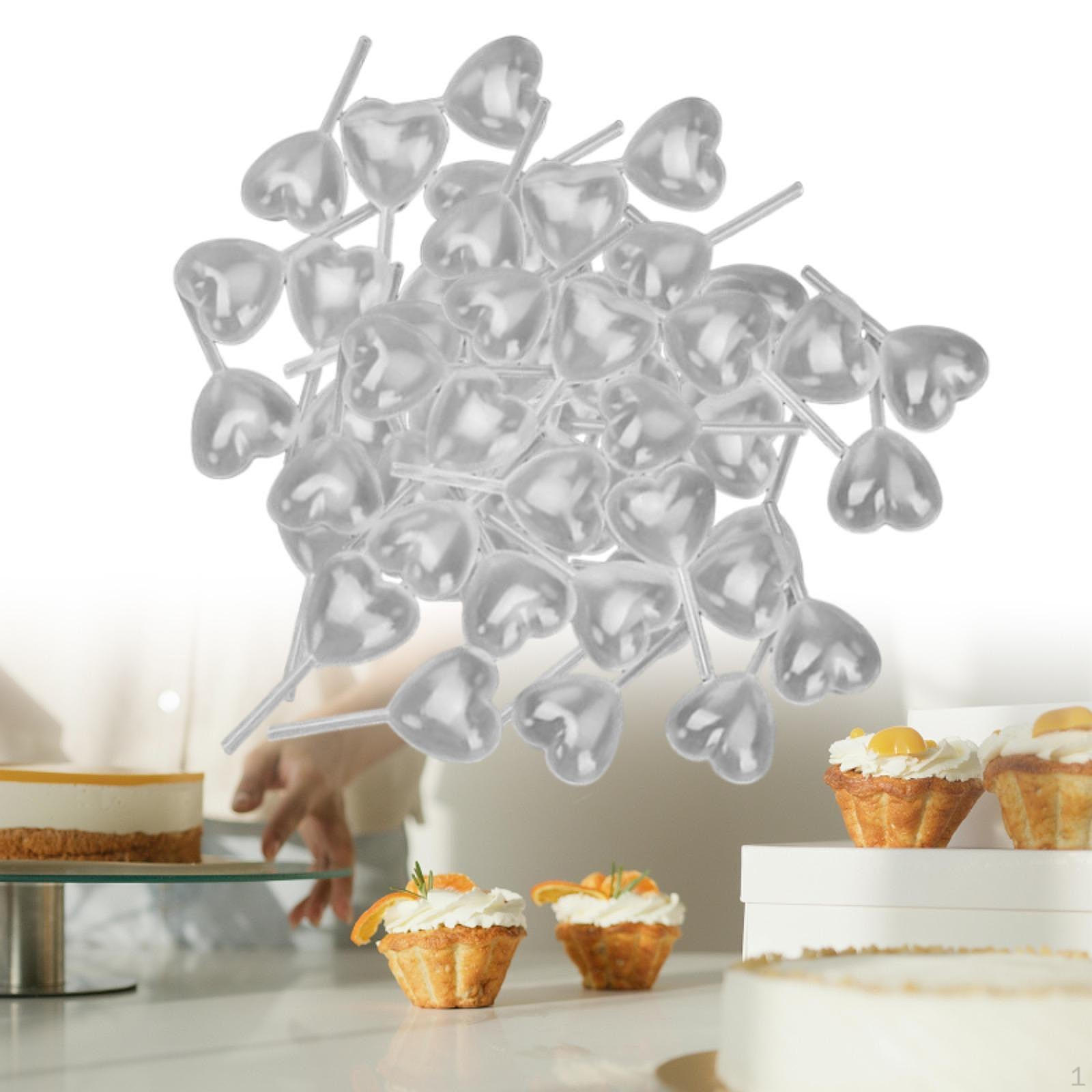 

50x Пипетки для кексов 4 мл Прозрачная пипетка для кексов, пирожных, вафель, стиль A Style D