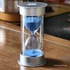 Silver High-Gloss Sandglass Timer: 10/20/30 Minute Study Aid & Gaokao Graduation Gift for Kids