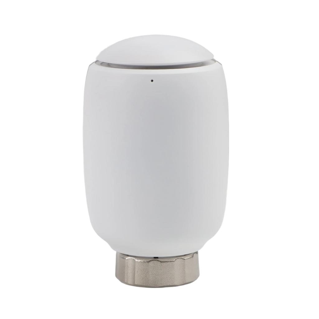 Remote App and Voice Controlled Radiator Thermostat with Programmable Schedules Freeze Protection and Quiet Functionality