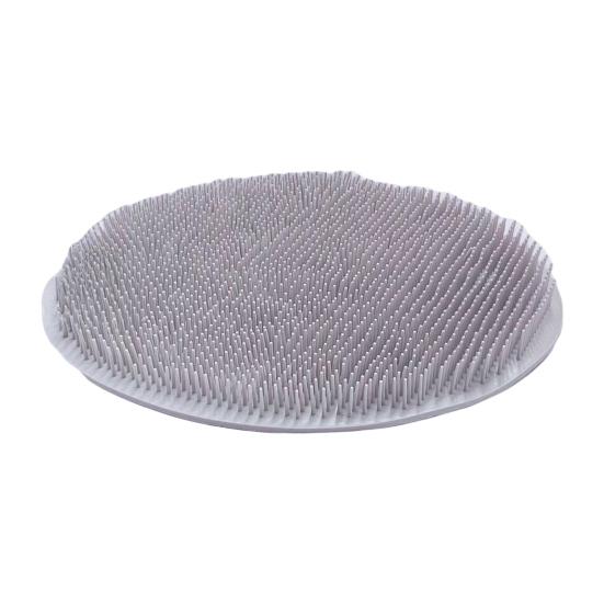 Foot Scrubber Mat with Anti-Slip Suction Cups, Ultra Soft Silicone Bristles Bath Brush, Wall Mounted Bath Foot Cleaner for Deep Cleaning And Massage