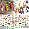 Wild Animals Ocean Insect Farm Dinosaur Set Simulation Small Animal Model Children's Early Education Toy Characters)