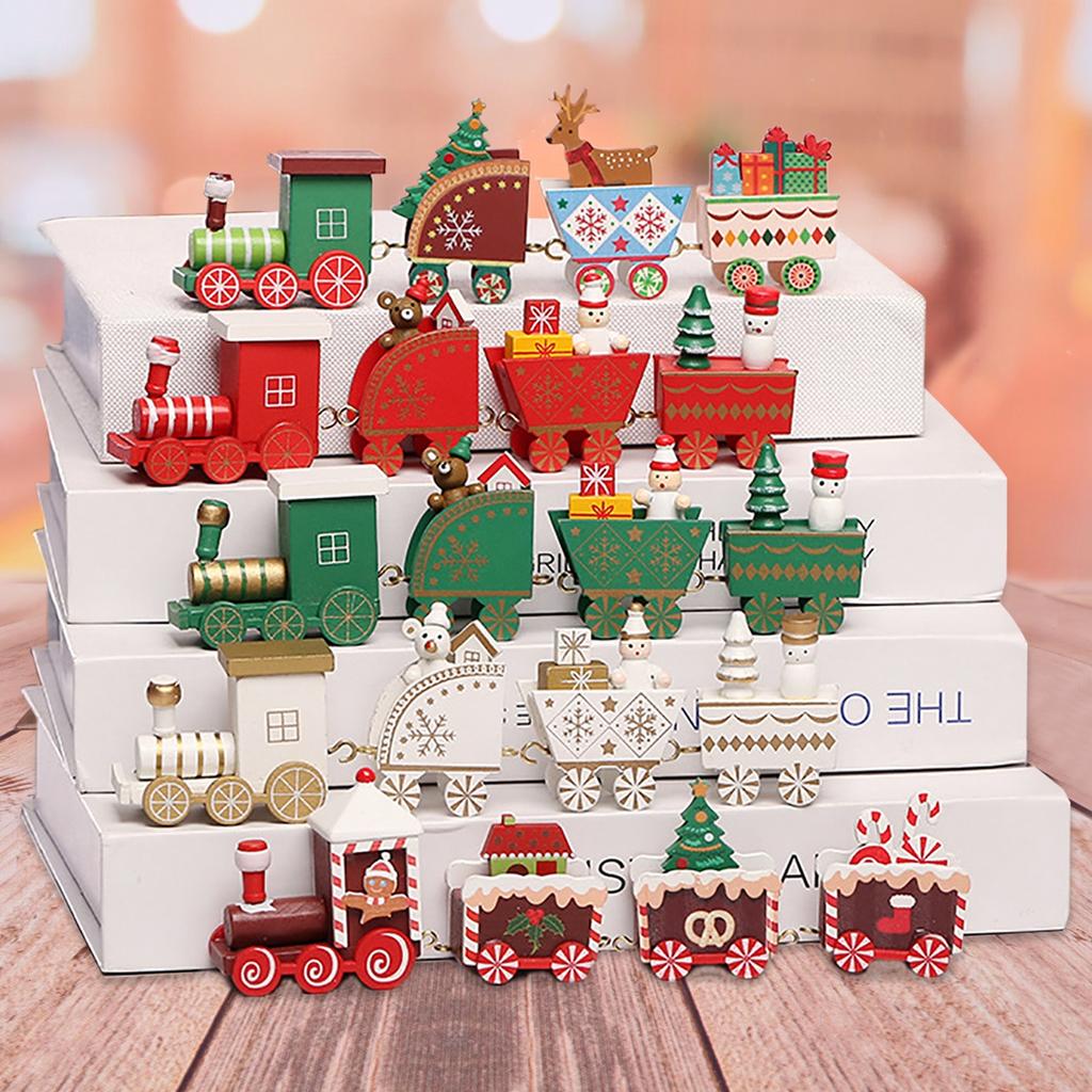 Weihnachtszug Frohe Weihnachten Dekorationen für Zuhause 2025 Weihnachtsschmuck Weihnachten Navidad Noel Geschenke Frohes Neues Jahr 2025