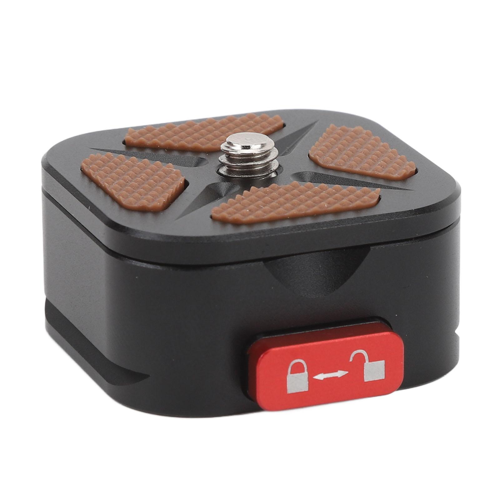 

Быстросъемная площадка Алюминиевый сплав Двойная блокировка Система быстрого освобождения Адаптер крепления камеры с