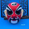 Children's Wearable Peking Opera Full Face Mask - Chinese Kindergarten Style Opera Decoration