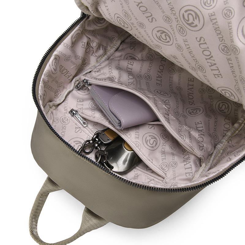 New women's backpack simple casual college backpack versatile trend large capacity travel women's bag