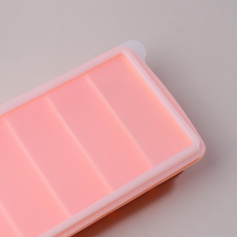 6 Grids Long Ice Cube Tray Mold Kitchen Reusable Silicone Ice Cube Mold Bpa Free Ice Maker Food Grade Silicone Ice Cubes Mould