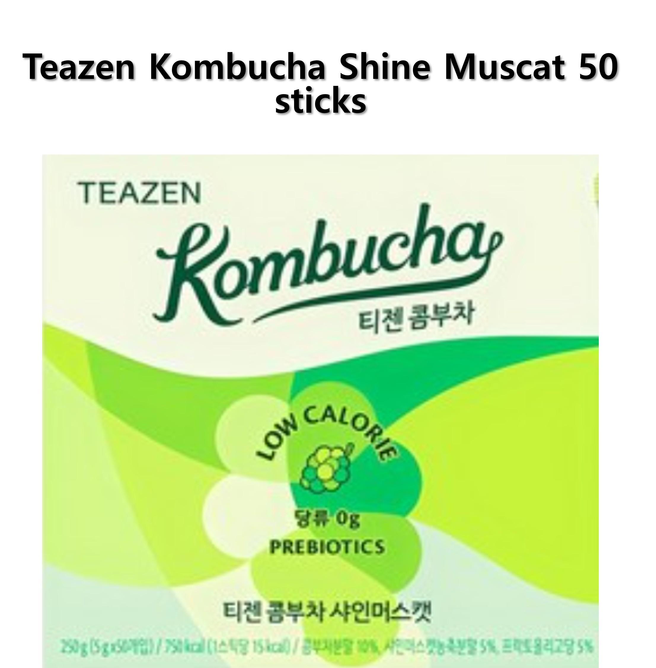 

[Teazen] Teazen Kombucha Shine Muscat 250g (5g x 50pcs)