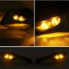 Motorcycle LED Rearview MIrror with LED Turn Signal Light Side Mirrors For Ninja ZX 10R ZX-10R 2011-2015 2016-2020 H2 2014-2015