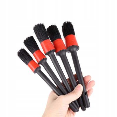 Set Of 5 Detailing Brushes 2040Mm