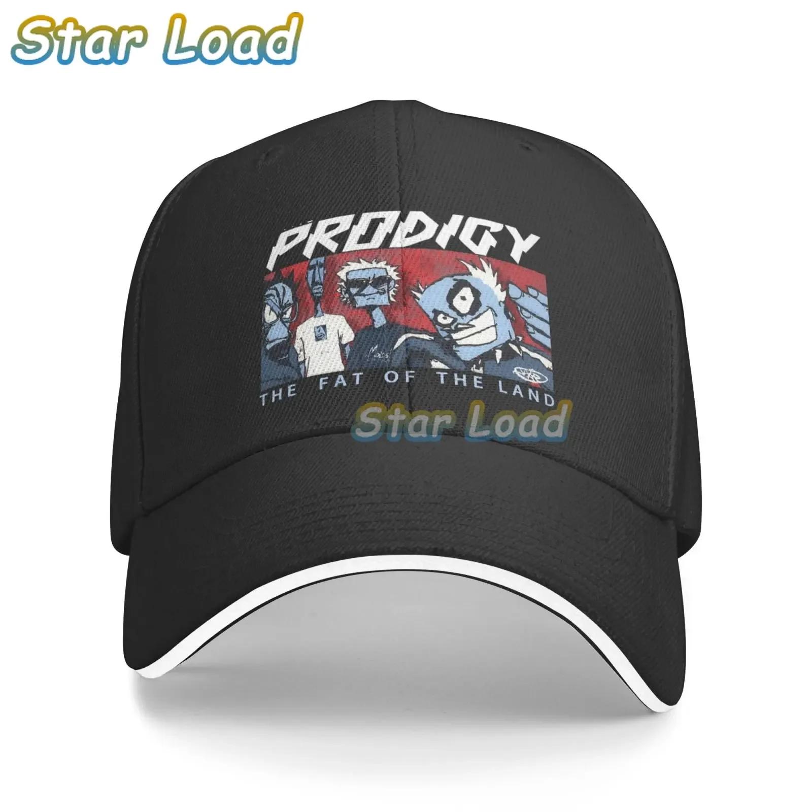 

Black Casual Boys Printed Fish Caps The Prodigy Unisex s Fashion Print Unisex Snapback Hats One Size