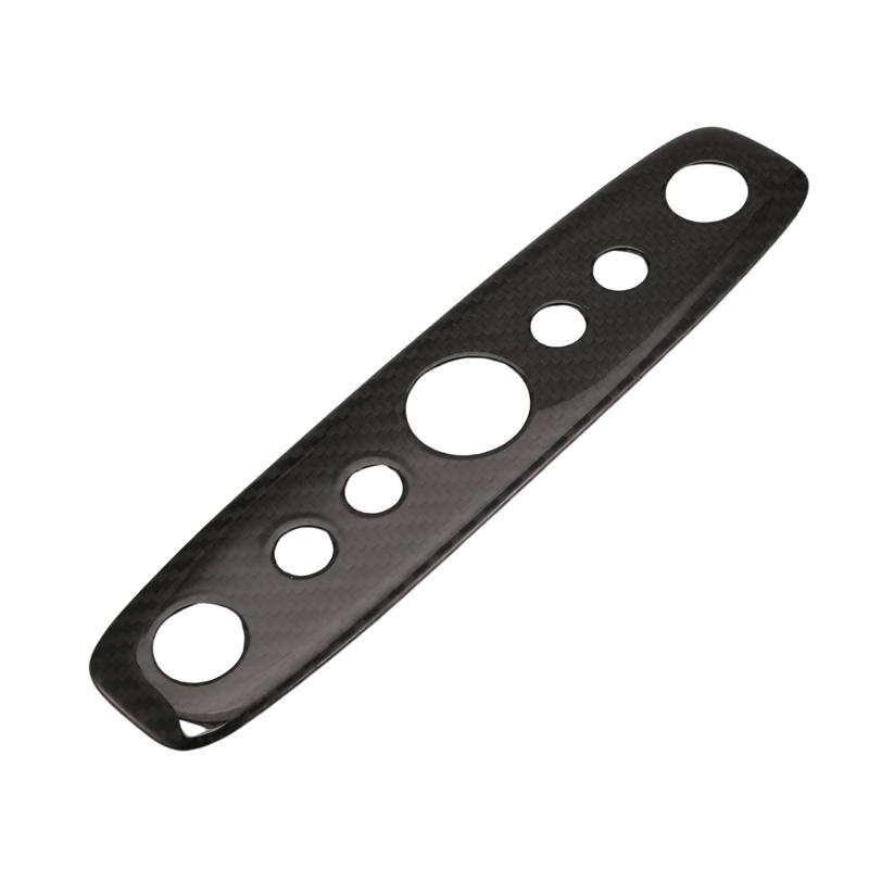 ABLZ-Car Roof Reading Light Frame Shift Button Trim Stickers Carbon Fiber For Tesla Model 3 Highland 2024