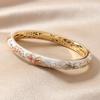 Retro Double Layered Hollow Fashion Ethnic Style Round Filigree Bracelet Bracelet
