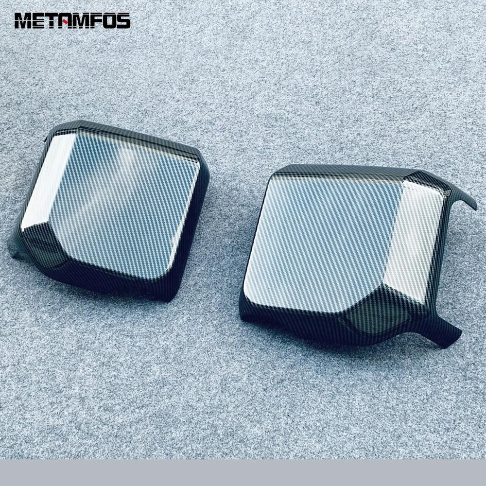 For Toyota Land Cruiser Prado J250 2024 2025 2026 Carbon Fiber Side Door Rear View Mirror Cover Trim Protector Car Accessories