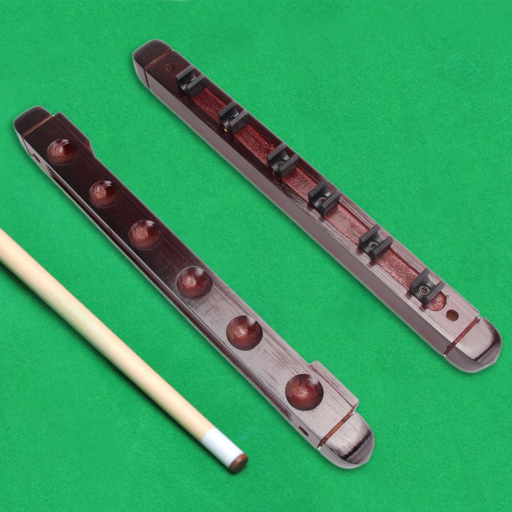 

Wood Snooker Cue Holders Wall-mounted 6-slot Snooker Billiard Pole Brackets Professional Tools for Billiard Lovers China Mainland