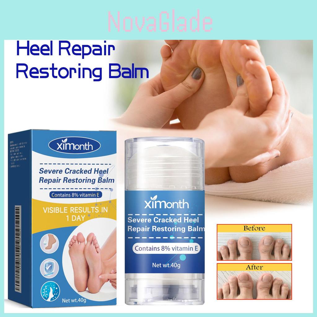 Ximonth Heel Repair Cream For Cracked Dry Skin Nourishing Moisturizing Foot Care 40g