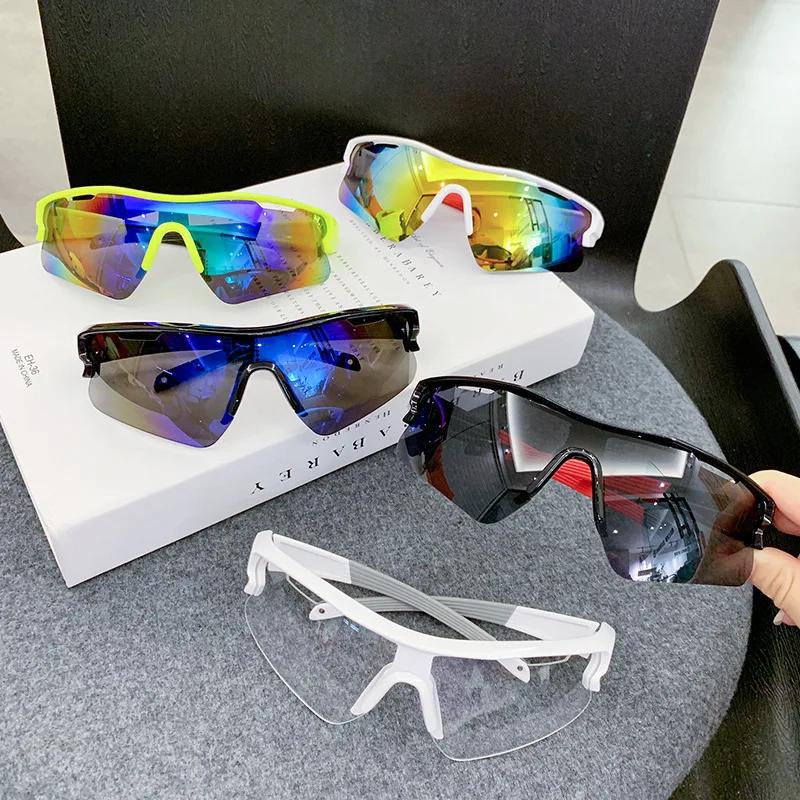 New Men's Outdoor Sports Sunglasses Fashion Men Riding Sun Glasses Mountain Bike Women's Shades Eyewear UV400
