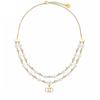 Ladies' Necklace LIU JO LJ3169 Golden