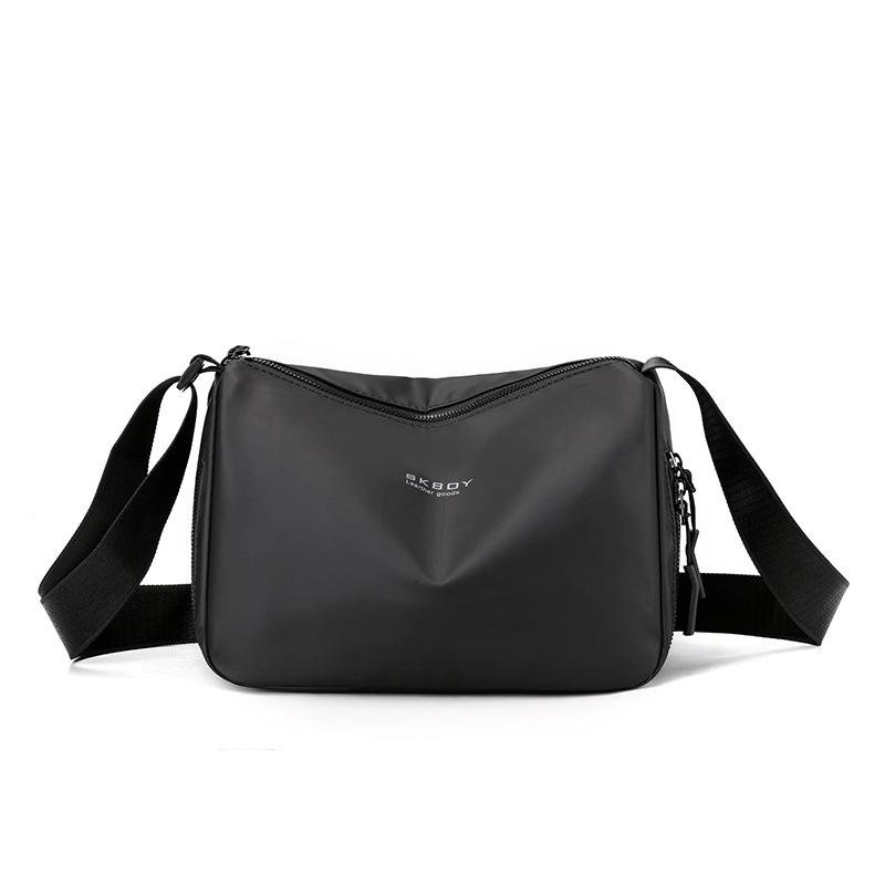 

Модная и простая мужская повседневная сумка через плечо, высококлассная корейская универсальная мужская сумка через плечо большой вместимости