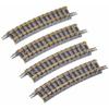 TOMIX N Gauge Curved Rail C280-15 F Set of 4 1854 Model Railroad Supplies