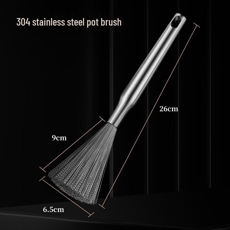 

Long Handle Steel Wire Pot Scrubber (3-Pack)