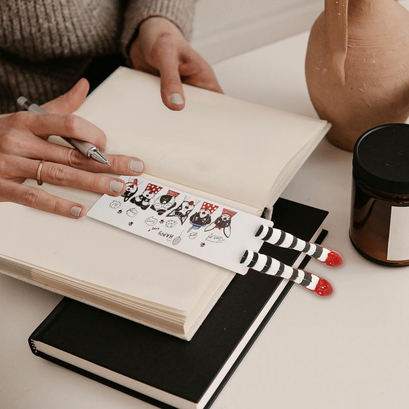 3D Witch Bookmark Legs ABS Wicked Witch Bookmarks Stationery Office School Supplies For Bookworms And Book Fans