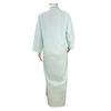 Summer Womens Fashionable Solid Color Cotton Linen Shirt Dress Elegant Casual Party Dress New Lapel Button Slit Midi Shirt Dress