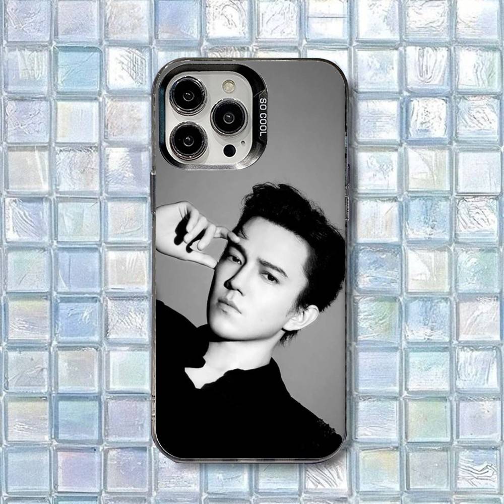 D-Dimash-h K-Kudaibergen Phone Case For iPhone 17,16,15,14,13,12,11,Air,X,XR,Pro,Max,Plus IMD Silver Shell