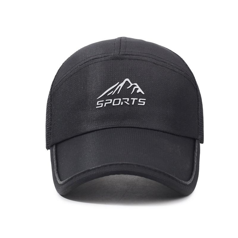 Summer Cap Men's Quick-Drying Breathable Outdoor Sunscreen Sun Hat Sports Running Baseball Cap