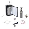 Frigider butoaie bere 50L set complet tiraj coloană service robinet compensator