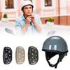 Stylish Protective Chin Strap Cushion Pad Increased Impact Resistance Soft Silicone for Retro Helmets Riders Enthusiasts