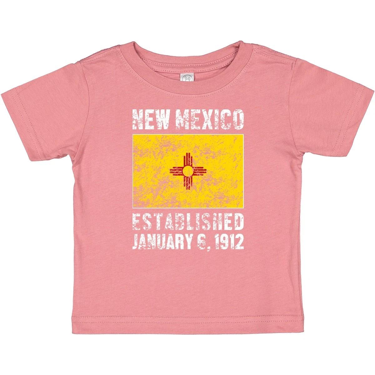Inktastic Established January 6, 1912 New Mexico Flag Baby T-Shirt State Home 160
