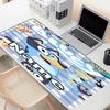 Custom Name Personalized Bluey Pattern Mousepad, Laptop PC Desk Mat, Decorative Desk Mat for Home Keyboard Pad Gift
