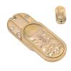 Metal EDC Fidget Slider Hand Pushing PPB Magnetic Ring Coin Slider Stress Relief Fingertip Toy Lion