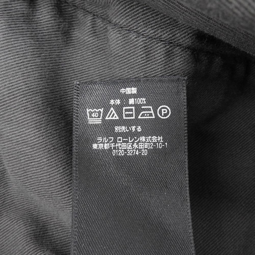 RRL Men's Corduroy Officer's Pants, Black, Size 32x30 Bottoms 32x30 blackUsed