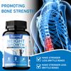 Contains a Mixture of Calcium, Vitamin B1, and Vitamin B2 To Support Bone Health. A Vegetarian Capsule Suitable for Adults.
