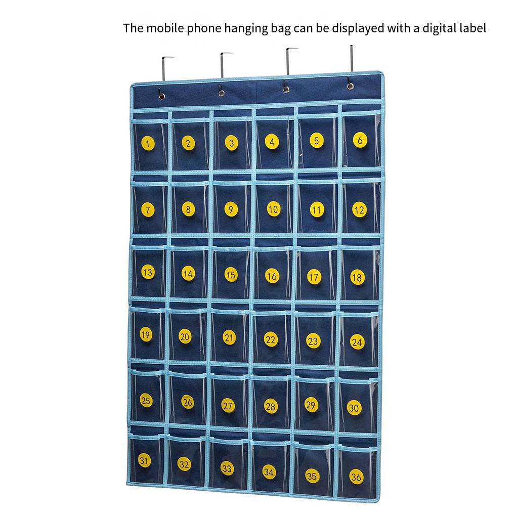 OxfordCloth Multi Grid Storage Organizer For Various Occasions With Rust Proof Metal Hooks Suitable