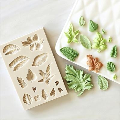 Blatt Silikonform - 3D Wald-Themenform zum Selbermachen für Dekoration und Basteln zum Valentinstag