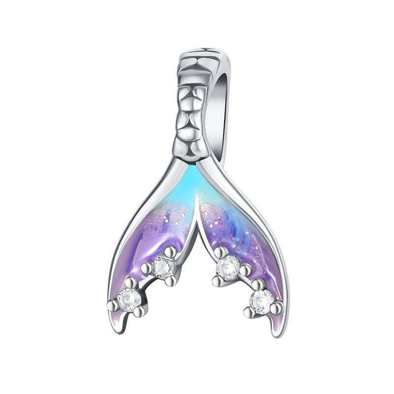 Orginal Copper Sea Shell Turtle Mermaid Charm Bead Charms Compatible With Bracelets Accessories Women Jewellery Making Fine Jewellery Gift